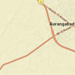 Aurangabad Street Map