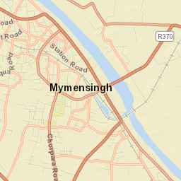 Mymensingh Street Map