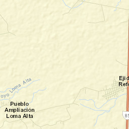 La Reforma Street Map