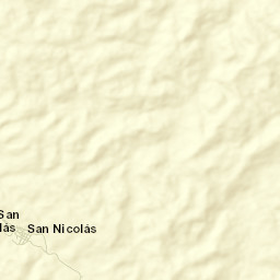 San Nicolás Street Map