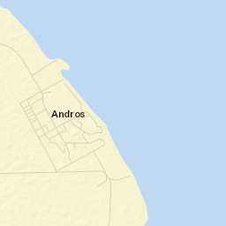 Andros Town Street Map