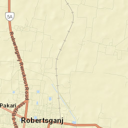 Robertsganj Street Map