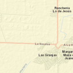 Licenciado Benito Juárez (Campo Gobierno) Street Map
