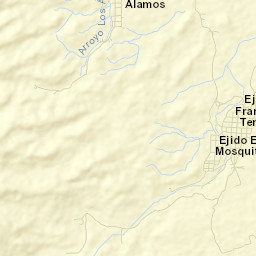 El Mosquito Linares Street Map