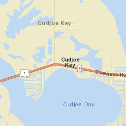 Cudjoe Key Street Map