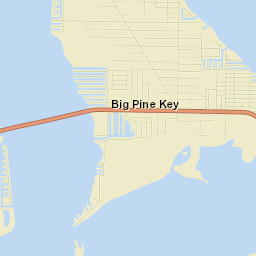 Big Pine Key Street Map