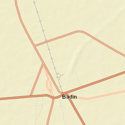 Badin Street Map