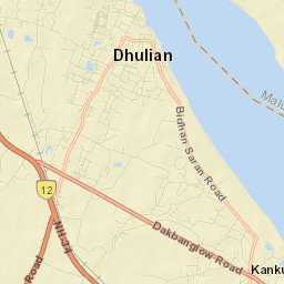 Dhulian Street Map