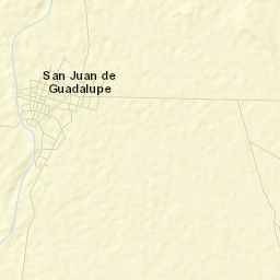 San Juan de Guadalupe Street Map