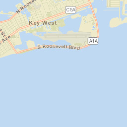 Key West Street Map