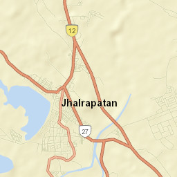 Jhalrapatan Street Map