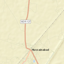 Husainabad Street Map