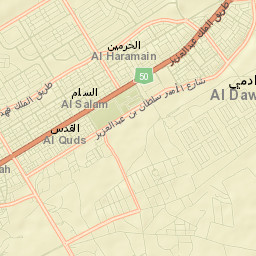 Dawadmi Street Map
