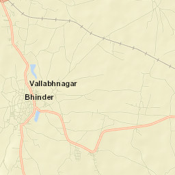 Bhindar Street Map