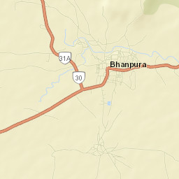 Bhanpura Street Map