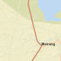 Moirang Street Map