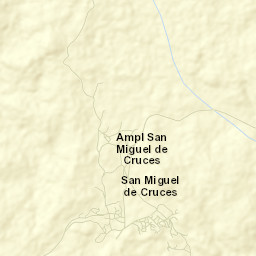 San Miguel de Cruces Street Map