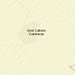 General Calixto Contreras Street Map