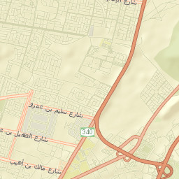 Abyar 'Ali Street Map