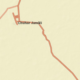 Chuhar Jamali Street Map