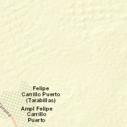 Felipe Carrillo Puerto Street Map