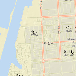 Musaffah Street Map