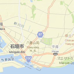 Ishigaki Street Map