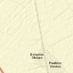 Estación Obispo Street Map