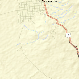 La Ascensión Street Map