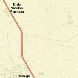 Hidalgo Street Map