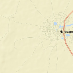 Narayangarh Street Map