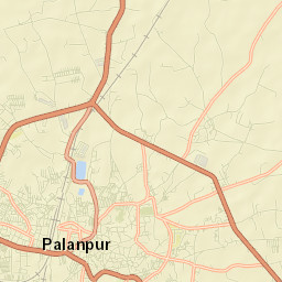 Palanpur Street Map