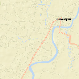 Kamalpur Street Map