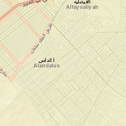 Al Kharj Street Map