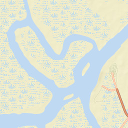 Keti Bandar Street Map