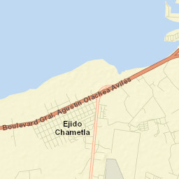 Chametla Street Map