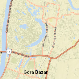 Cossimbazar Street Map