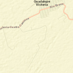 Guadalupe Victoria Street Map