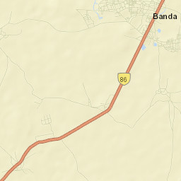 Banda Street Map