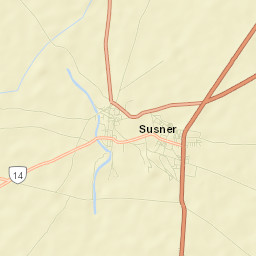 Susner Street Map