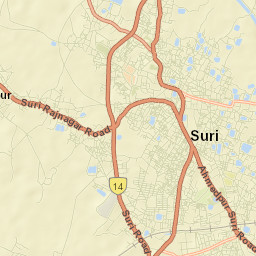 Suri Street Map