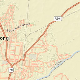 Tungi Street Map