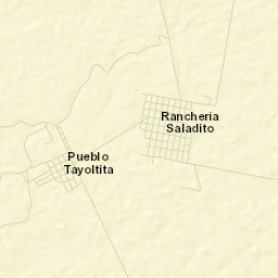 El Saladito Street Map