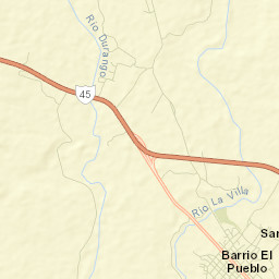 Nombre de Dios Street Map