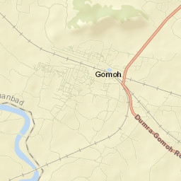 Gomoh Street Map