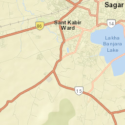Saugor Street Map