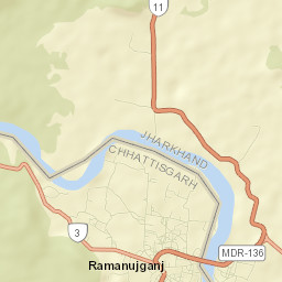 Ramanuj Ganj Street Map