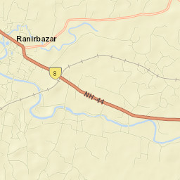 Ranir Bazar Street Map