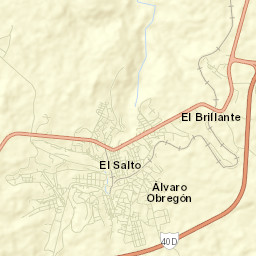 El Salto Street Map