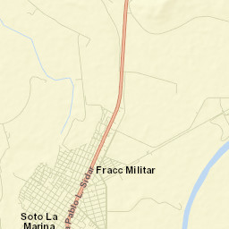 Soto la Marina Street Map